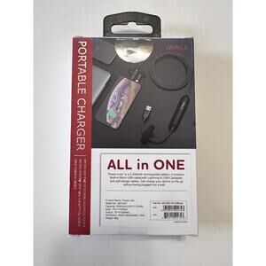 iwalk portable charger 3200mah All In One Black